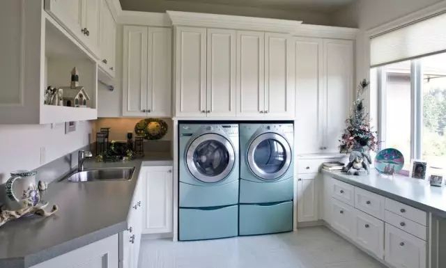 家里装个洗衣房，漂亮又实用，还能省空间！